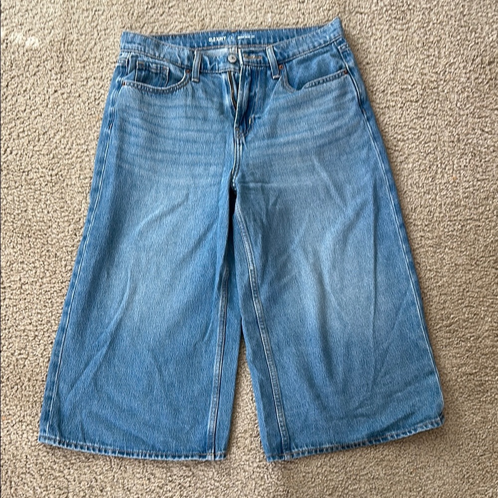 Blue Denim Culottes